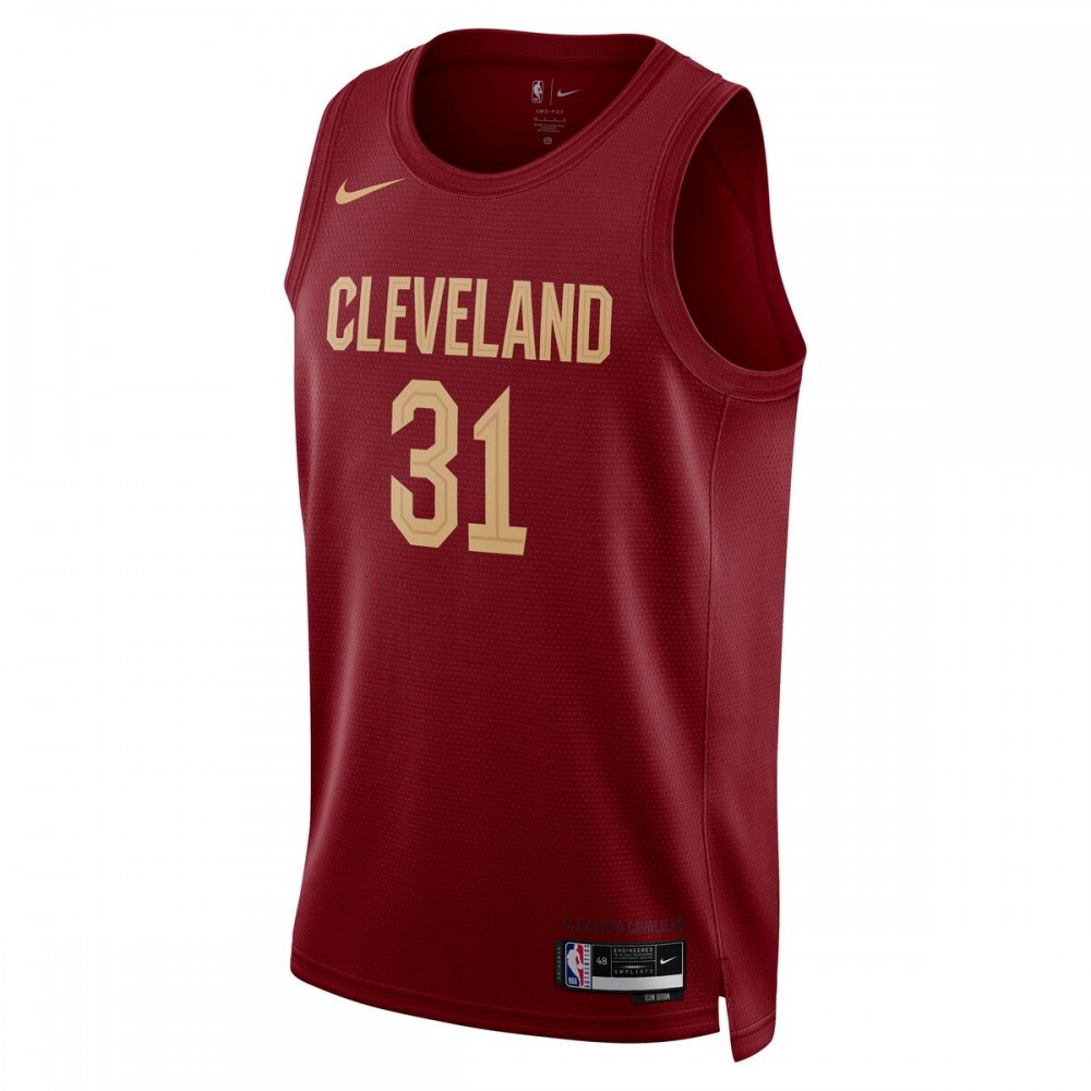 Jarrett Allen Cleveland Cavaliers 2022/23 Swingman Jersey Wine - Icon Edition-Pro Kit Vault | Brand New 26/27 Sports Jerseys